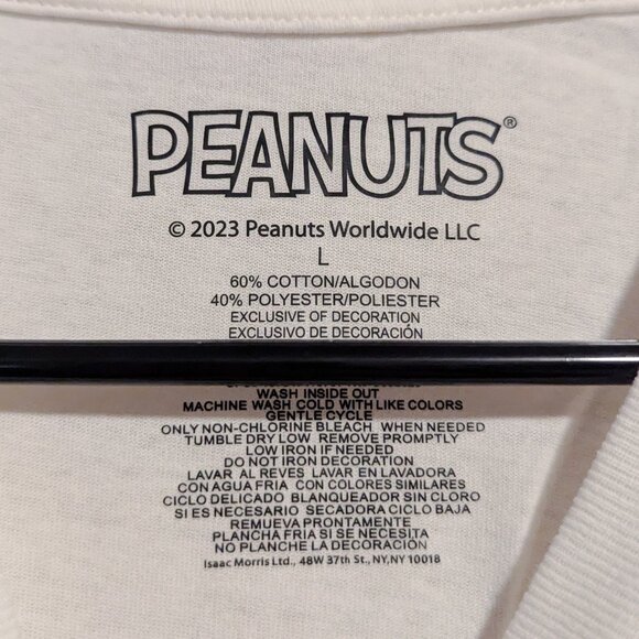 Snoopy Racing Club Tee [Women's L] - Picture 2 of 4